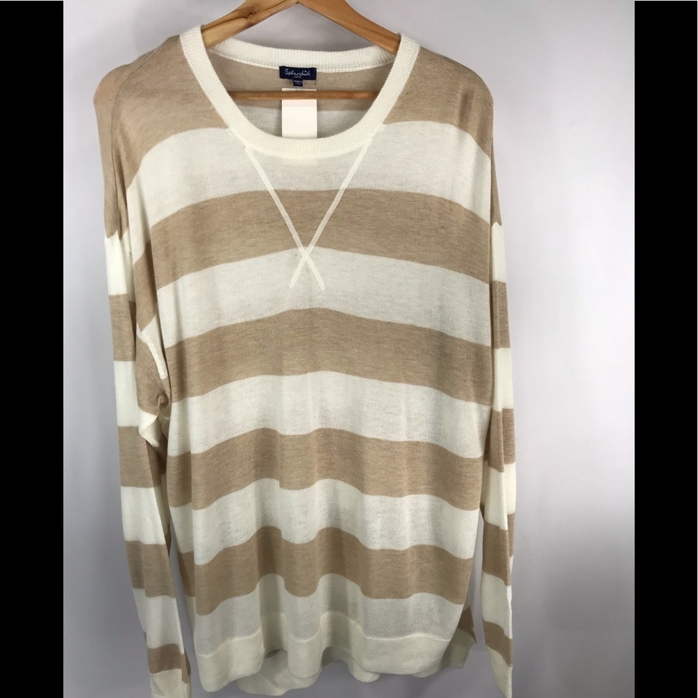 Splendid Large Striped Sweater